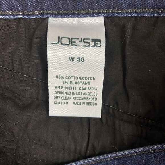 Joes Jeans Womens 30 Miley Stretch Denim Mid Rise Zip Pockets Rocker Bohemian - Picture 5 of 11